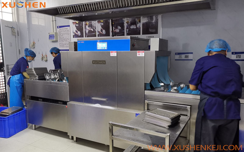 學校洗碗機，食堂洗碗機，大型洗碗機定制