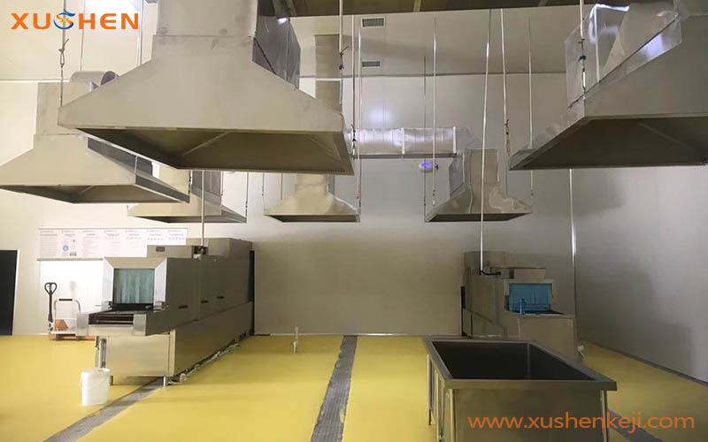 旭申長龍式洗碗機，酒店洗碗機，大型洗碗機