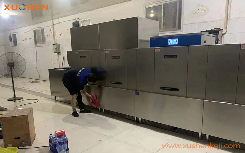 大型洗碗機(jī)，長龍式洗碗機(jī)，洗碗機(jī)廠家定制