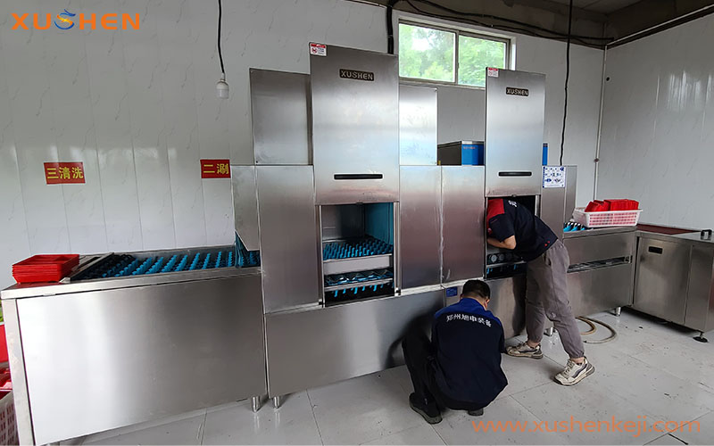 中央廚房洗碗機(jī)，洗碗機(jī)定制，洗碗機(jī)廠家